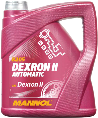 Трансмиссионное масло Mannol ATF Dexron II D / MN8205-4 (4л)