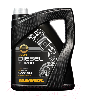 Моторное масло Mannol Diesel Turbo 5W40 CI-4/SN / MN7904-5 (5л)