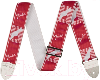 

Ремень для гитары Fender, Custom Color Monogrammed Candy Apple Red