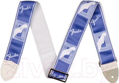 

Ремень для гитары Fender, Custom Color Monogrammed Lake Placid Blue