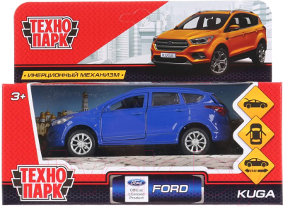 Автомобиль игрушечный Технопарк Ford Kuga / KUGA-BU