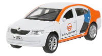 Автомобиль игрушечный Технопарк Skoda Octavia Каршеринг / OCTAVIA-12DEL-WH - 