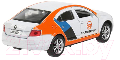 Автомобиль игрушечный Технопарк Skoda Octavia Каршеринг / OCTAVIA-12DEL-WH