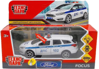 Автомобиль игрушечный Технопарк Ford Focus Turnier. Полиция / FOCUS-12SLPOL-WH - 