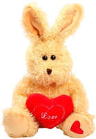 Мягкая игрушка Sima-Land Кролик с сердцем / 7619154 - 