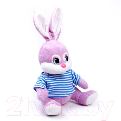 Мягкая игрушка Sima-Land Кролик в футболке / 7619124