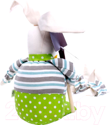 Мягкая игрушка Sima-Land Белый кролик / 7634308