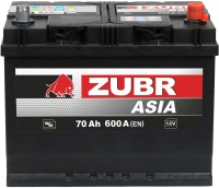 

Автомобильный аккумулятор Zubr, Ultra Asia L+