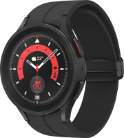 Умные часы Samsung Galaxy Watch 5 Pro 45mm / SM-R920 (черный титан) - 
