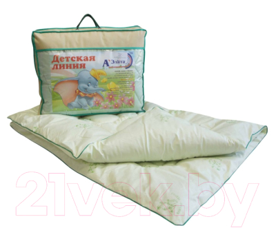 Одеяло для малышей АЭЛИТА Этюд 110x140 (бамбук)