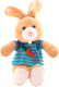 Мягкая игрушка Sima-Land Кролик в кофте / 7634390 - 