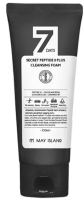 Пенка для умывания May Island 7 Days Secret Peptide 8 Plus Cleansing Foam (150мл) - 