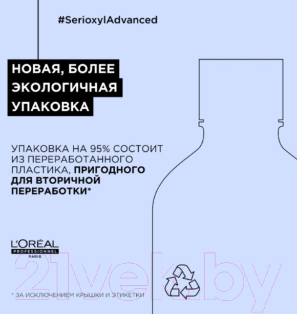 Шампунь для волос L'Oreal Professionnel Serioxyl Density