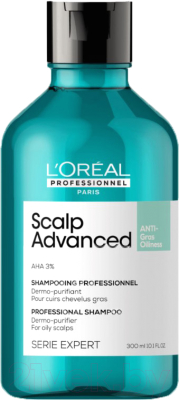 Шампунь для волос L'Oreal Professionnel Scalp Advanced для жирной кожи головы (300мл)