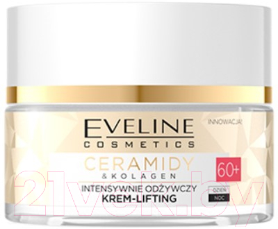 Крем для лица Eveline Cosmetics Ceramides & Niacinamide Интенсивно питател. 60+ дневной/ночной (50мл)