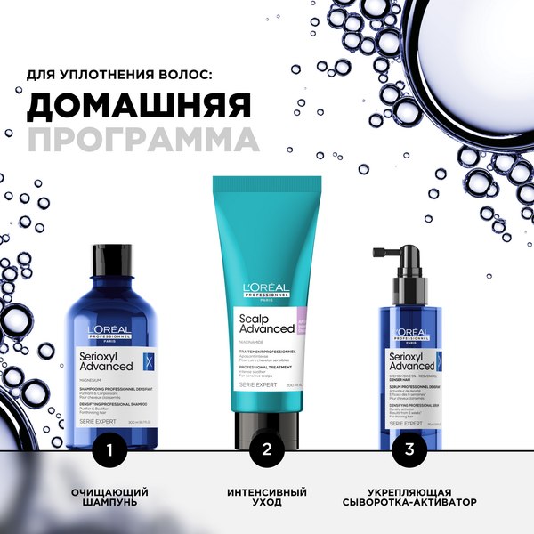 Сыворотка для волос L'Oreal Professionnel Serioxyl Density (90мл)