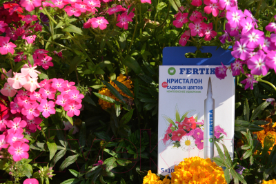 Удобрение Fertika Кристалон для садовых цветов (5x10мл)