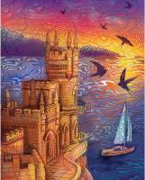 

Набор алмазной вышивки Школа талантов, Ласточкино гнездо / 7368215