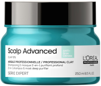 Шампунь для волос L'Oreal Professionnel Scalp A-Oily (250мл) - 