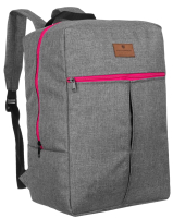 Рюкзак Peterson PTN PP-GRAY-PINK (серый/розовый) - 