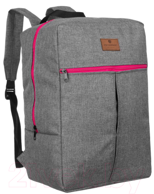 Рюкзак Peterson PTN PP-GRAY-PINK (серый/розовый)