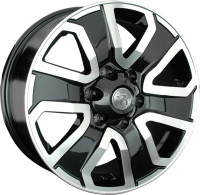 

Литой диск RepliKey, B218 Hilux 18x7.5" 6x139.7мм DIA 106.1мм ET 30мм BK/FP
