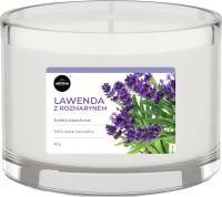 Свеча Aroma Home Scented Candle Lavender And Rosemary Ароматическая (115г) - 