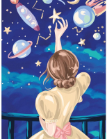 

Набор алмазной вышивки Школа талантов, Волшебный космос / 7368158