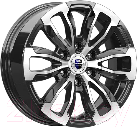 Литой диск K&K Меконг (КС959) 18x7.5" 6x139.7мм DIA 67.1мм ET 38мм Алмаз черный