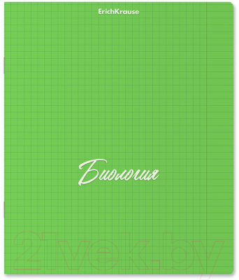 Изображение товара Тетрадь предметная Erich Krause Neon. Биология / 59556 (48л, зеленый)