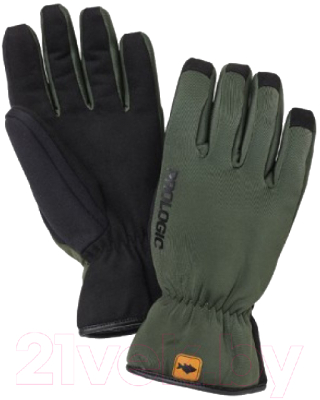 Перчатки для охоты и рыбалки Prologic Softshell Liner 76656 (L, зеленый/черный)