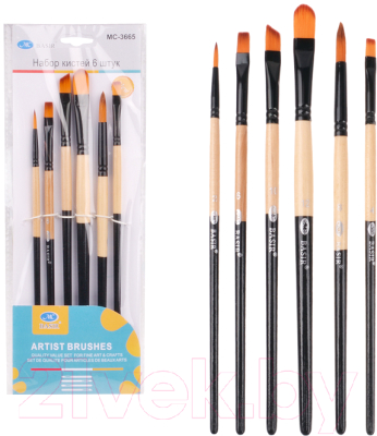 Изображение товара Набор кистей MC Basir МС-3665 (6шт)