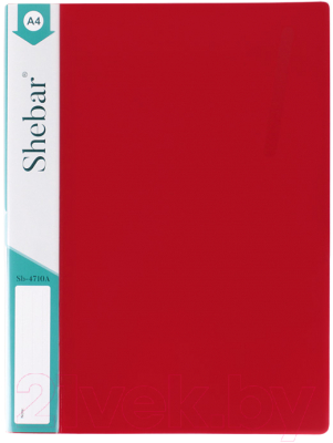 Папка для бумаг Shebar Sb-4710A-RD (красный)