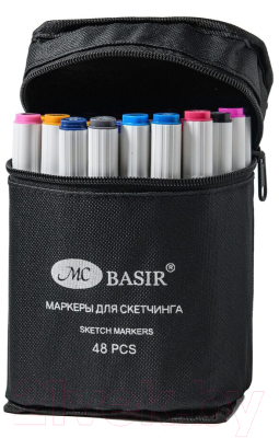Набор маркеров MC Basir МС-5189-48 (48цв)