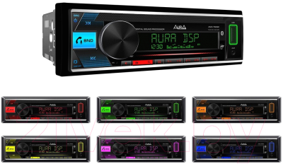 Изображение товара Бездисковая автомагнитола AURA AMH-76DSP-NR