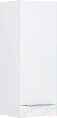 Шкаф-полупенал для ванной Aquanet Ирис 30 / 310155 (белый глянец)