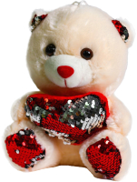 Мягкая игрушка Sima-Land Медведь с сердцем / 4471228 - 