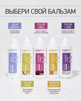 Бальзам для волос IN2Beauty Professional Aqua Energy Увлажняющий (250мл)