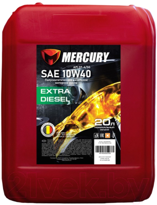 Моторное масло Mercury Auto 10W40 Diesel CF-4/SL / MR1040D200 (20л)