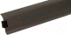 Плинтус Ideal Комфорт К55 302 Венге черный (2.2м) - 