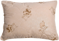 Подушка для сна АЭЛИТА Бест 50x70 (верблюжья шерсть, на молнии) - 