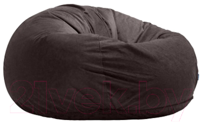 Бескаркасное кресло Kreslomeshki Классик Big / KO-150x110SH (шоколад)