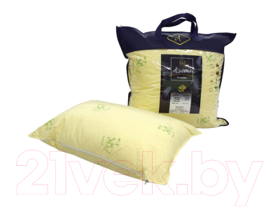 Подушка для сна АЭЛИТА Камасутра 60x60 (бамбук, на молнии)