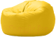 Бескаркасное кресло Kreslomeshki Классик Big / KO-150x110ZH (желтый) - 
