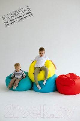 Бескаркасное кресло Kreslomeshki Классик Kids / KO-100x80F (фуксия)
