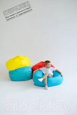 Бескаркасное кресло Kreslomeshki Классик Kids / KO-100x80Y (яблоко)