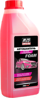 Автошампунь AVS Суперпена AVK-703 / A07565S (1л)