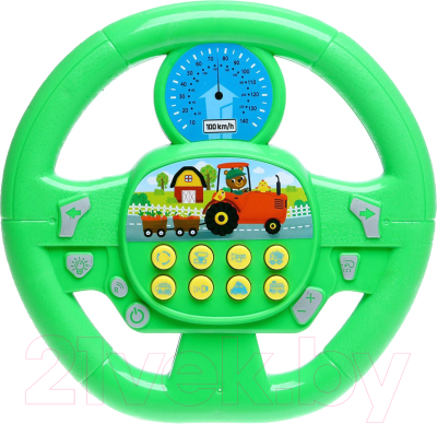 Развивающая игрушка Zabiaka Я водитель / 3724586 (зеленый)