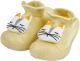 Носки детские Amarobaby First Step Cat / AB-OB21-FSB2YE3/04-24 (желтый, р. 24) - 