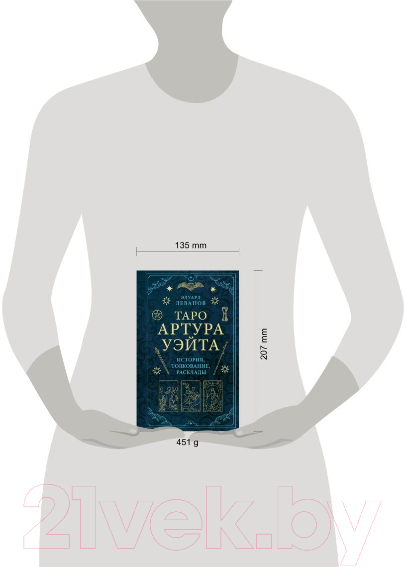 Нехудожественная книга Эксмо Таро Артура Уэйта. История, толкование, расклады (Леванов Э.) — фото 4